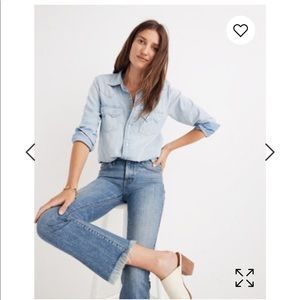 NEW! Madewell Cali Demi-boot Jeans